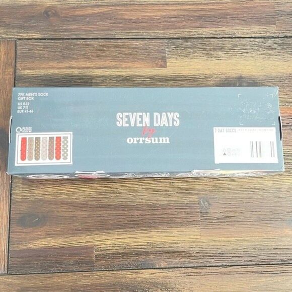 7 Day Socks Barbecue Men’s Socks US 8-12 NWT - Picture 5 of 5